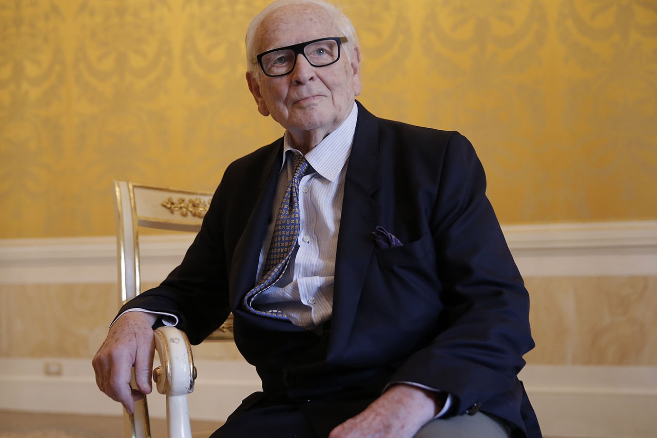 Pierre Cardin history legacy death 98 interview jean paul gaultier dior designer license brand wealth 