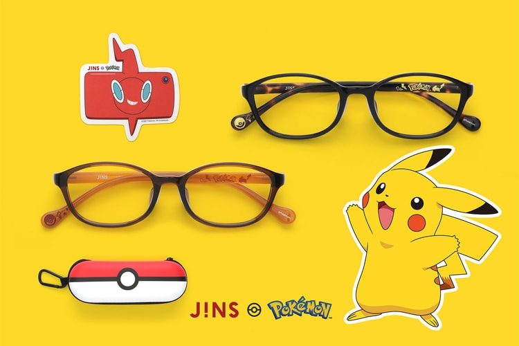 JINS Releases 52-Piece Pokémon Eyewear Capsule