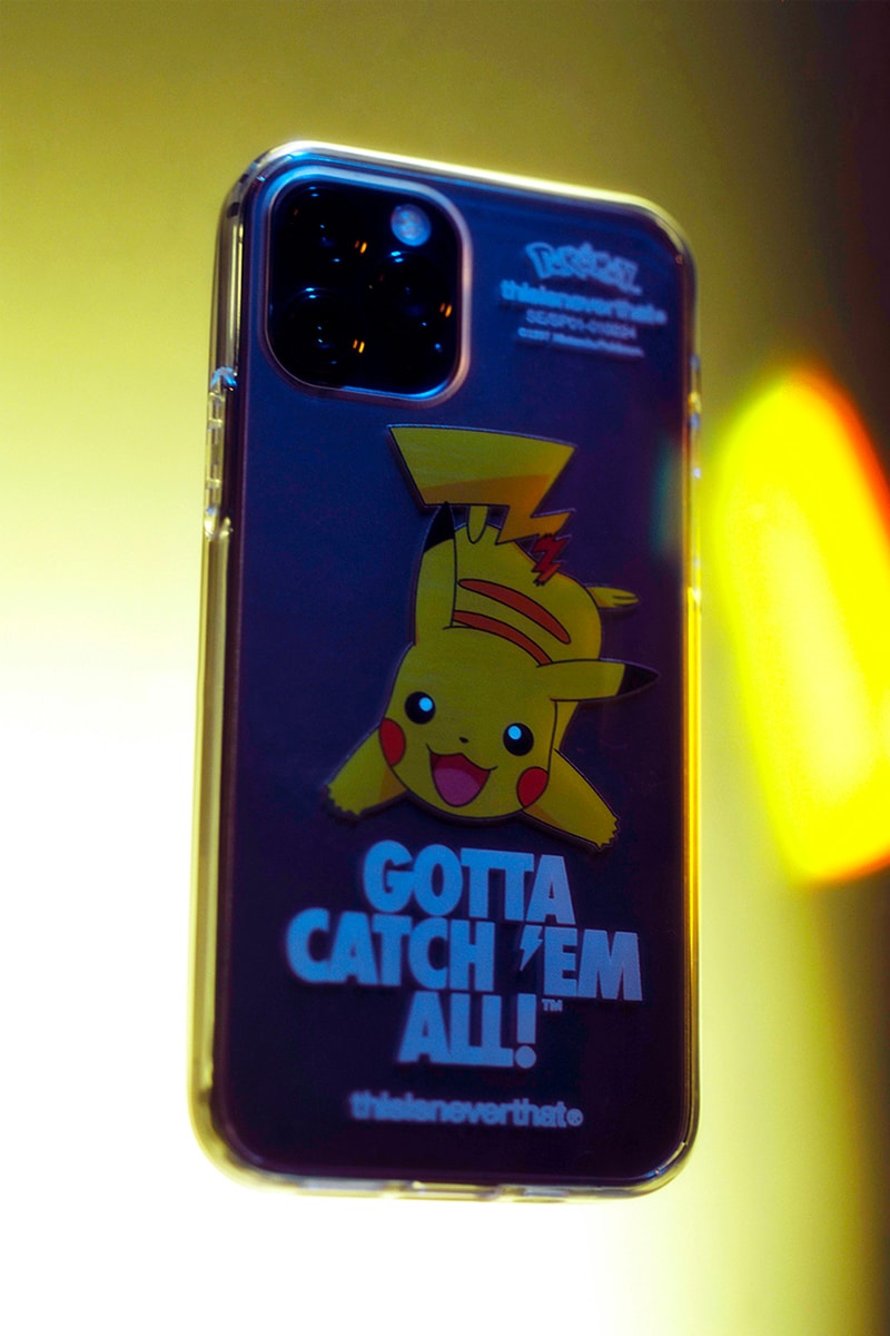 Pokémon thisisneverthat FW20 Collection Release Info Pikachu Charizard Gengar Generation 1 Gotta Catch em All Letterman Hoodie Dog T shirt iphone Case Cap Beanie II