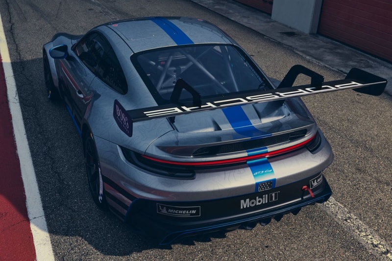 porsche 992 generation 911 gt3 cup racing race car sports 510 horsepower aerodynamic upgrades 