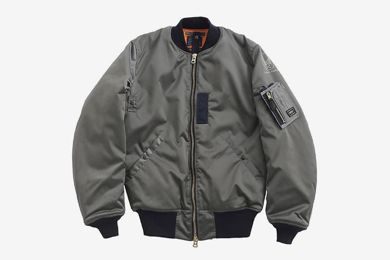 PORTER Continues Its 85th Anniversary Celebration With BUZZ RICKSON'S MA-1 Jacket kaban yoshida tanker