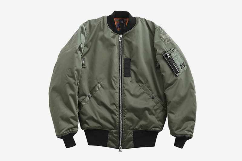 PORTER Continues Its 85th Anniversary Celebration With BUZZ RICKSON'S MA-1 Jacket kaban yoshida tanker