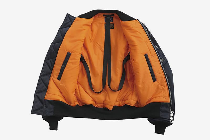 PORTER Continues Its 85th Anniversary Celebration With BUZZ RICKSON'S MA-1 Jacket kaban yoshida tanker
