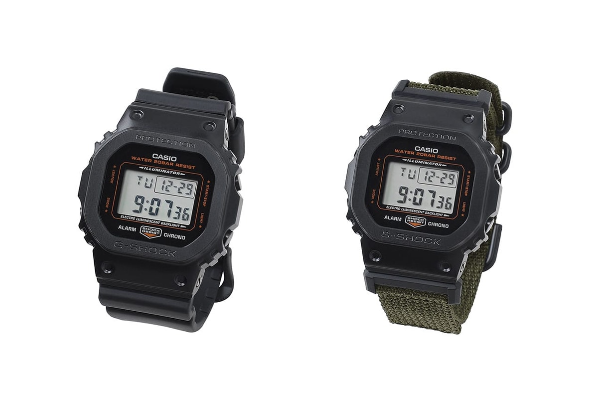 Porter x G-SHOCK GM-5600 Watch Hypebeast Collab | Release Info