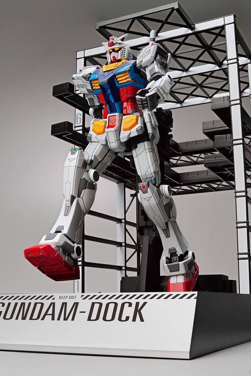 Premium Bandai 1/144 Scale RX-78F00 Gundam factory Yokohama model Premium Bandai Toys Yokohama Japan Figures