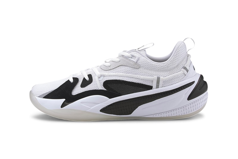 puma j cole rs dreamer ebony ivory black white release information details buy cop purchase nba basketball