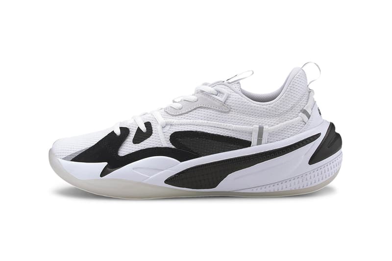 puma j cole rs dreamer ebony ivory black white release information details buy cop purchase nba basketball