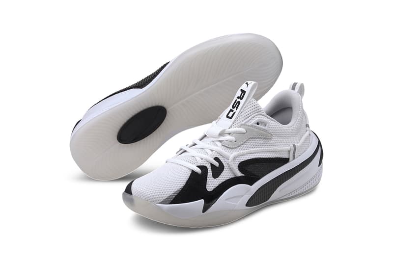 puma j cole rs dreamer ebony ivory black white release information details buy cop purchase nba basketball