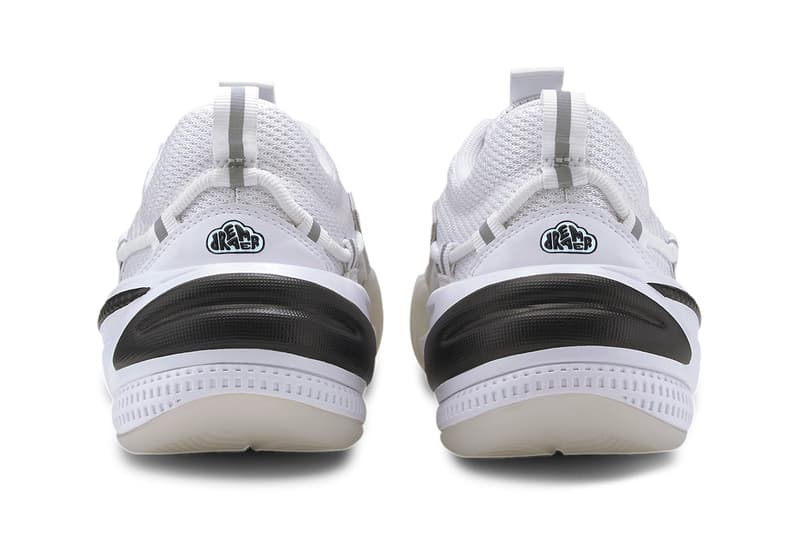 puma j cole rs dreamer ebony ivory black white release information details buy cop purchase nba basketball