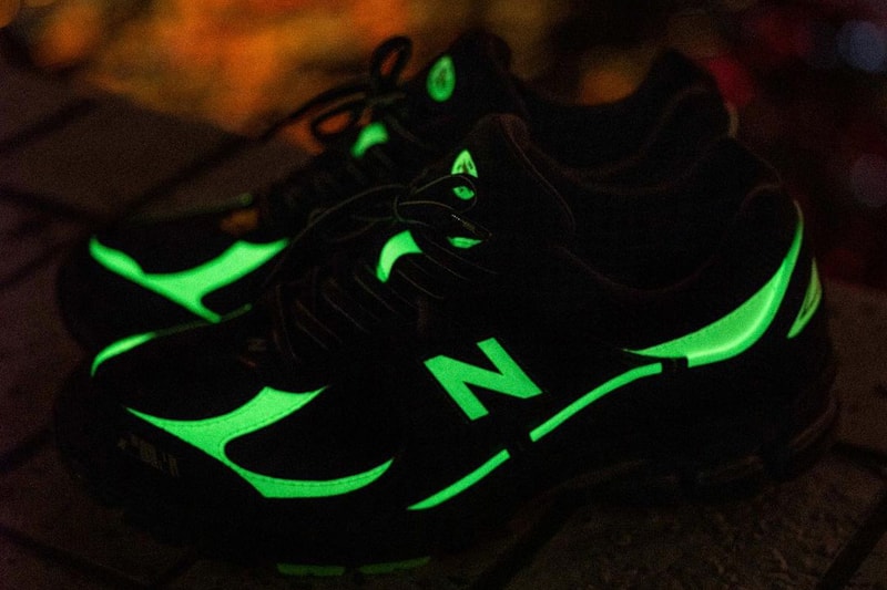 randomevent unik new balance 2002r glow in the dark green black white official release date info photos price store list buying guide