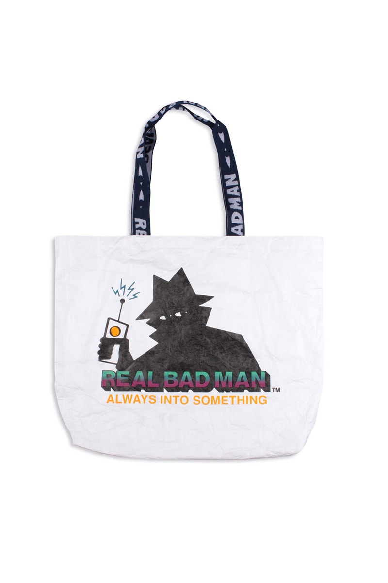 Real Bad Man Drop one Season Six menswear streetwear t shirts graphics prints illustrations music label rug tyvek tote tees fw20 collection 