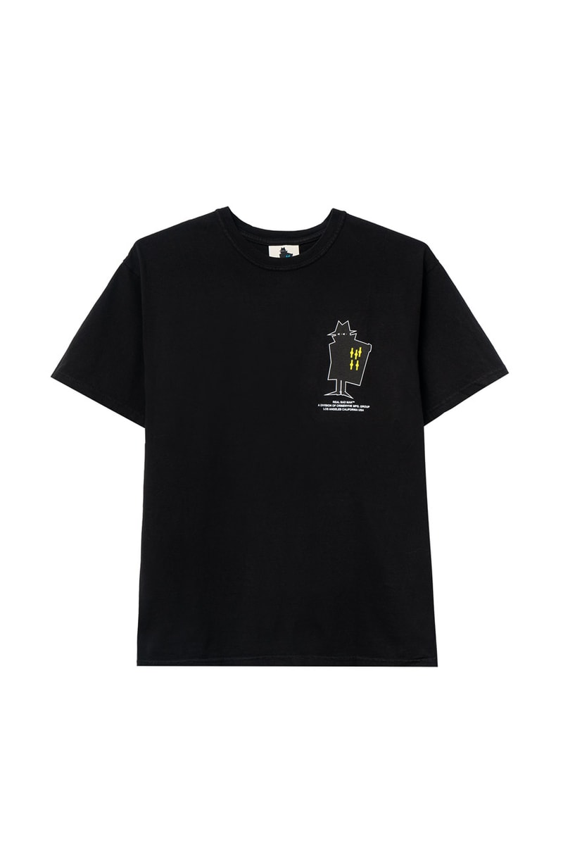 Real Bad Man Drop one Season Six menswear streetwear t shirts graphics prints illustrations music label rug tyvek tote tees fw20 collection 