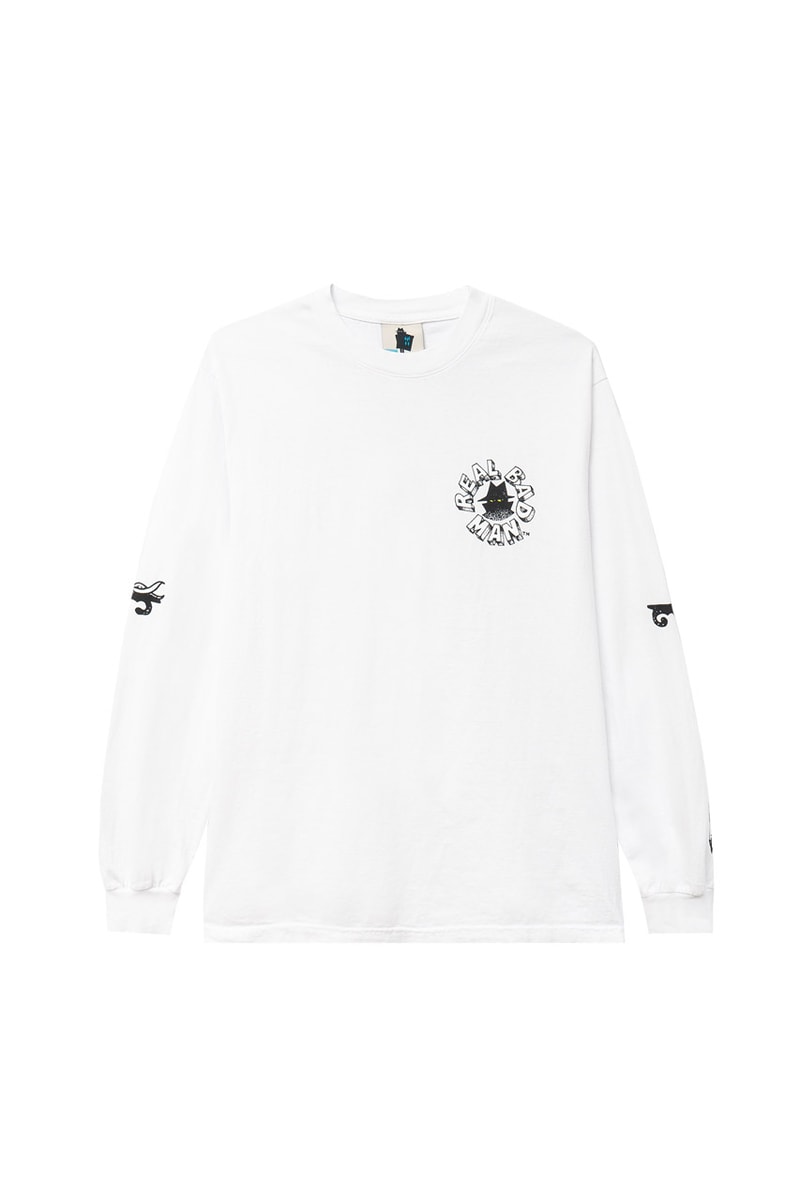 Real Bad Man Drop one Season Six menswear streetwear t shirts graphics prints illustrations music label rug tyvek tote tees fw20 collection 