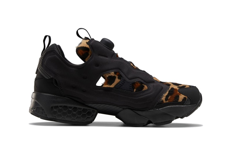 reebok instapump fury leopard print black brown tan FY4724 official release date info photos price store list buying guide