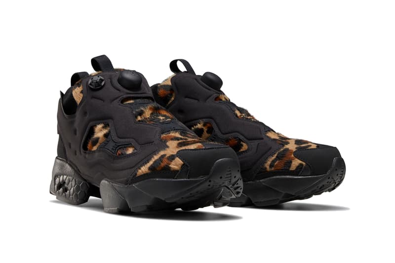 reebok instapump fury leopard print black brown tan FY4724 official release date info photos price store list buying guide