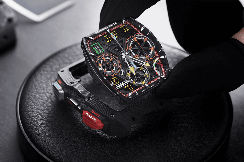 RM 65-01 Automatic Split Seconds Chronograph Watch rm Vaucher Manufacture Fleurier luxury watch swiss audemars piguet ap