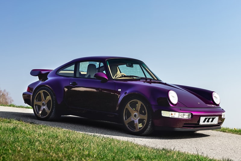 RUF RCT Evo Porsche 911 964 1990 90s Model German Tuned Performance Sports Super Car New Model Technological Wide Body Narrow Kit Design 3.6 liter flat-six