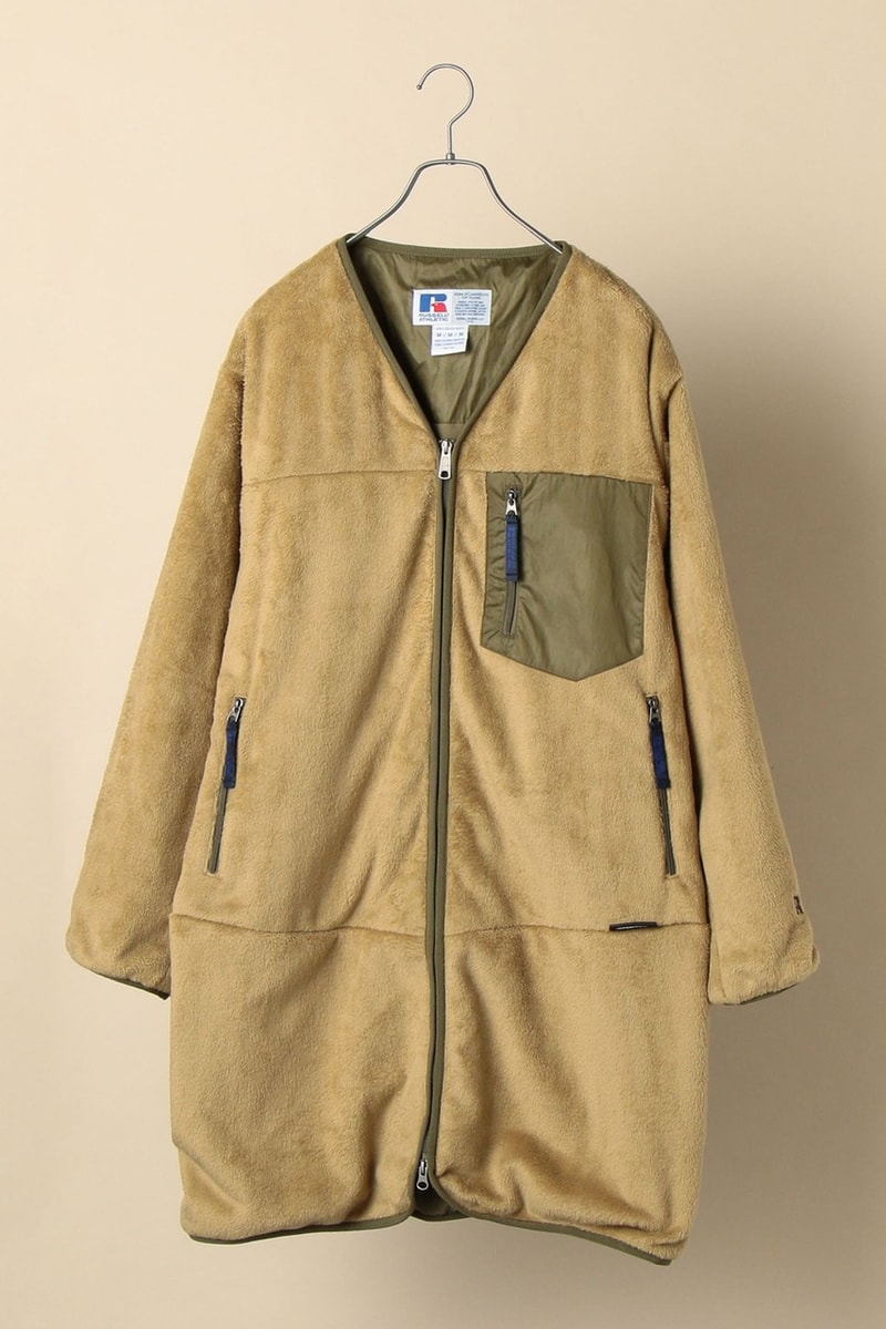 russell athletic ships jet blue store exclusive fleece jackets coats charcoal grey dark grey camel black official release date info photos price store list buying guide 