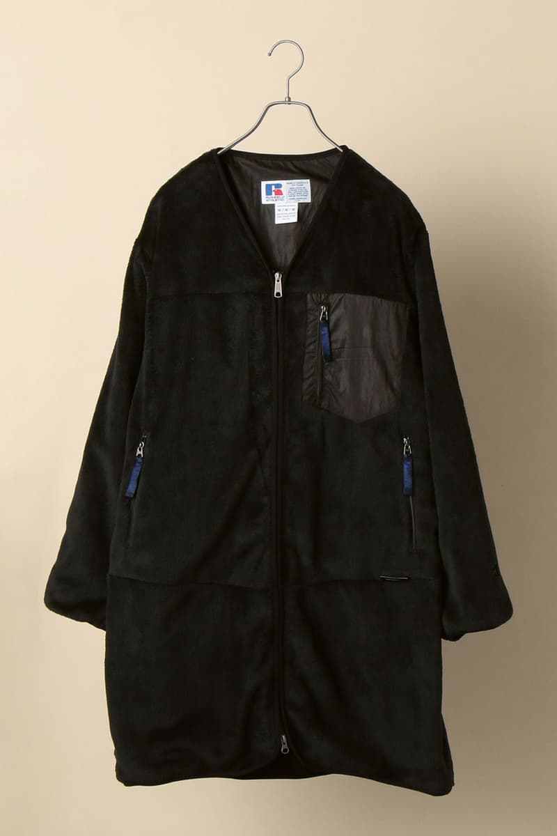 russell athletic ships jet blue store exclusive fleece jackets coats charcoal grey dark grey camel black official release date info photos price store list buying guide