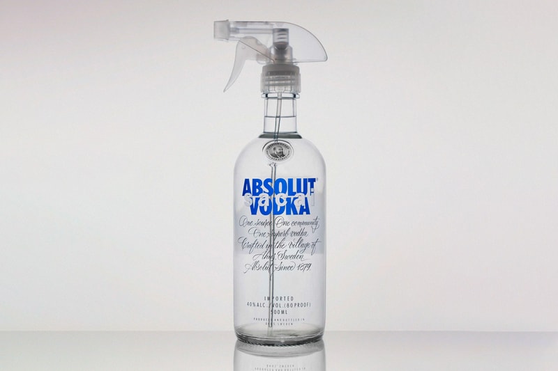 sacai absolut Limited Edition Bottle Unveil Info Release Buy Price Sustainability Recycle Environmental 