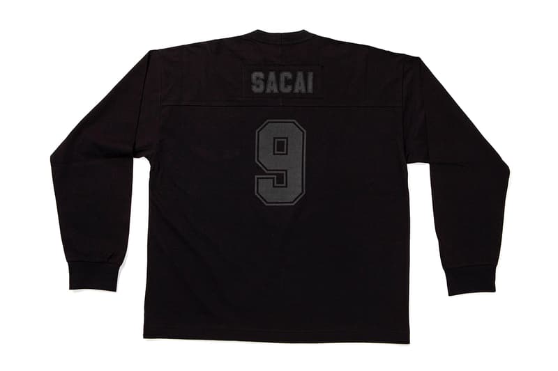 sacai fragment design approved Bootleg menswear streetwear t shirt sweaters long sleeves hats bags pouches fw20 fall winter 2020 collection