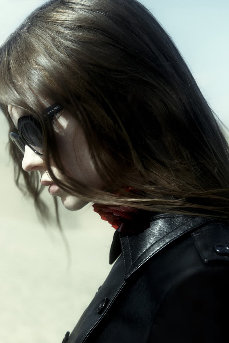 Saint Laurent Spring/Summer 2021 Women's Collection lookbook show presentation anthony vaccarello handbags belt jewelry dresses pumps shoes hailey beiber blackpink rose lily collins kaia gerber charlotte gainsbourg