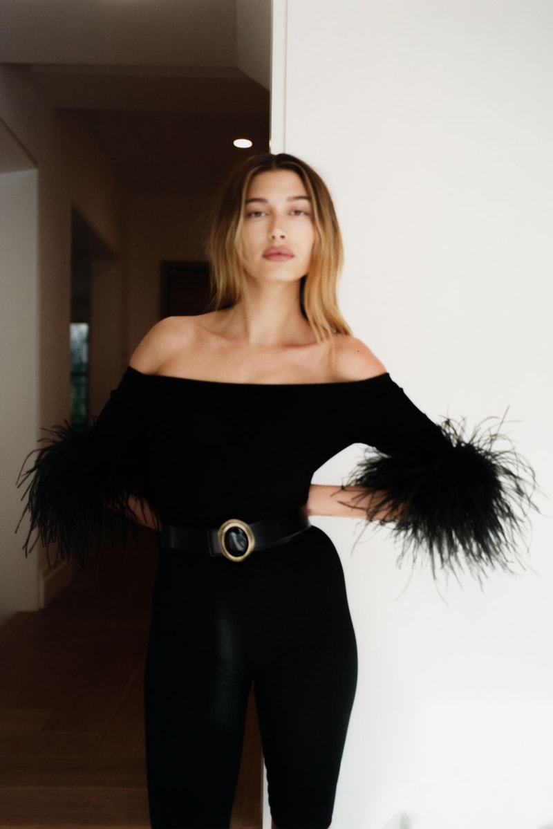 Saint Laurent Spring/Summer 2021 Women's Collection lookbook show presentation anthony vaccarello handbags belt jewelry dresses pumps shoes hailey beiber blackpink rose lily collins kaia gerber charlotte gainsbourg