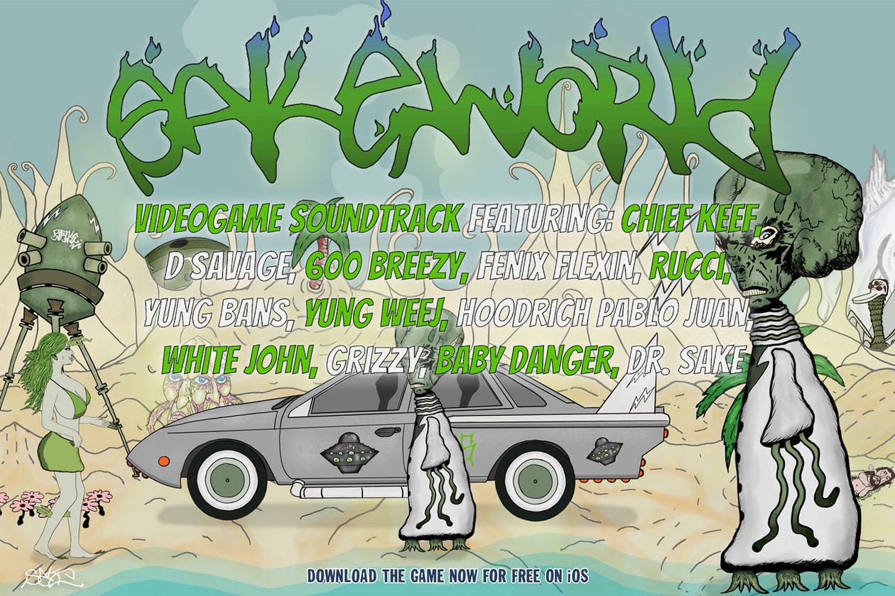 graffiti beat em up nintendo vintage cheif keef 600 breeze music soundtrack los angles brand le brea store 