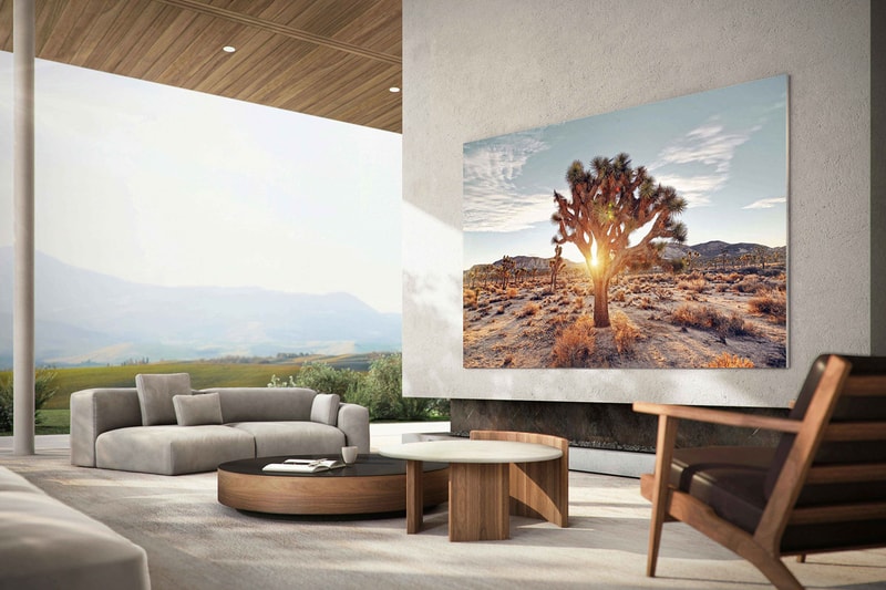 Samsung 110-Inch MicroLED 4K TV Info home electronics displays technology Korean Korea TVs Televisions 