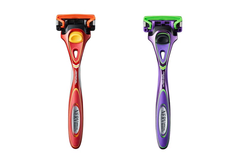 Schick Neon Genesis Evangelion Razors Shaver Release EVA NERV Anime shavers design color robots films Evangelion: 3.0+1.0 Thrice Upon a Time