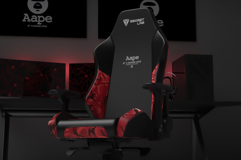 Secretlab AAPE Gaming Chair Collab Teaser Info Date Buy Price