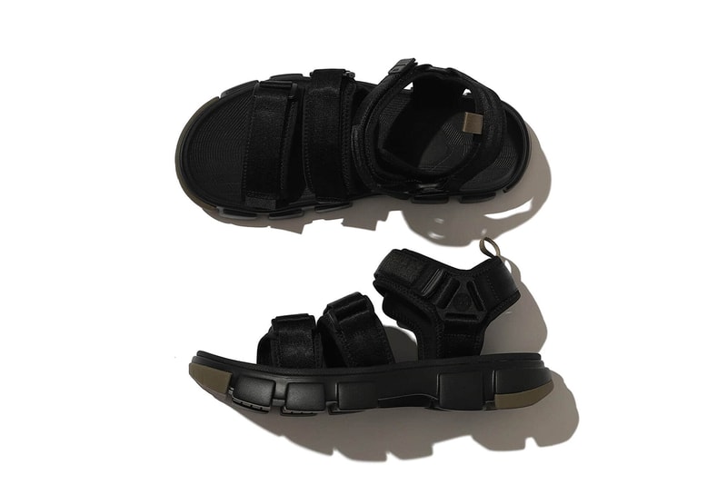 shaka b ming beams neo bungy sandal collaboration black beige release info photos pricing store list buying guide