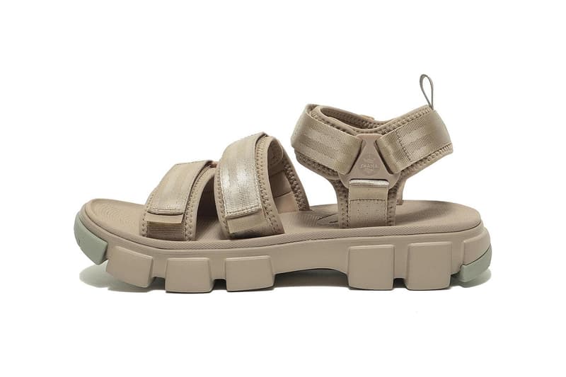 shaka b ming beams neo bungy sandal collaboration black beige release info photos pricing store list buying guide