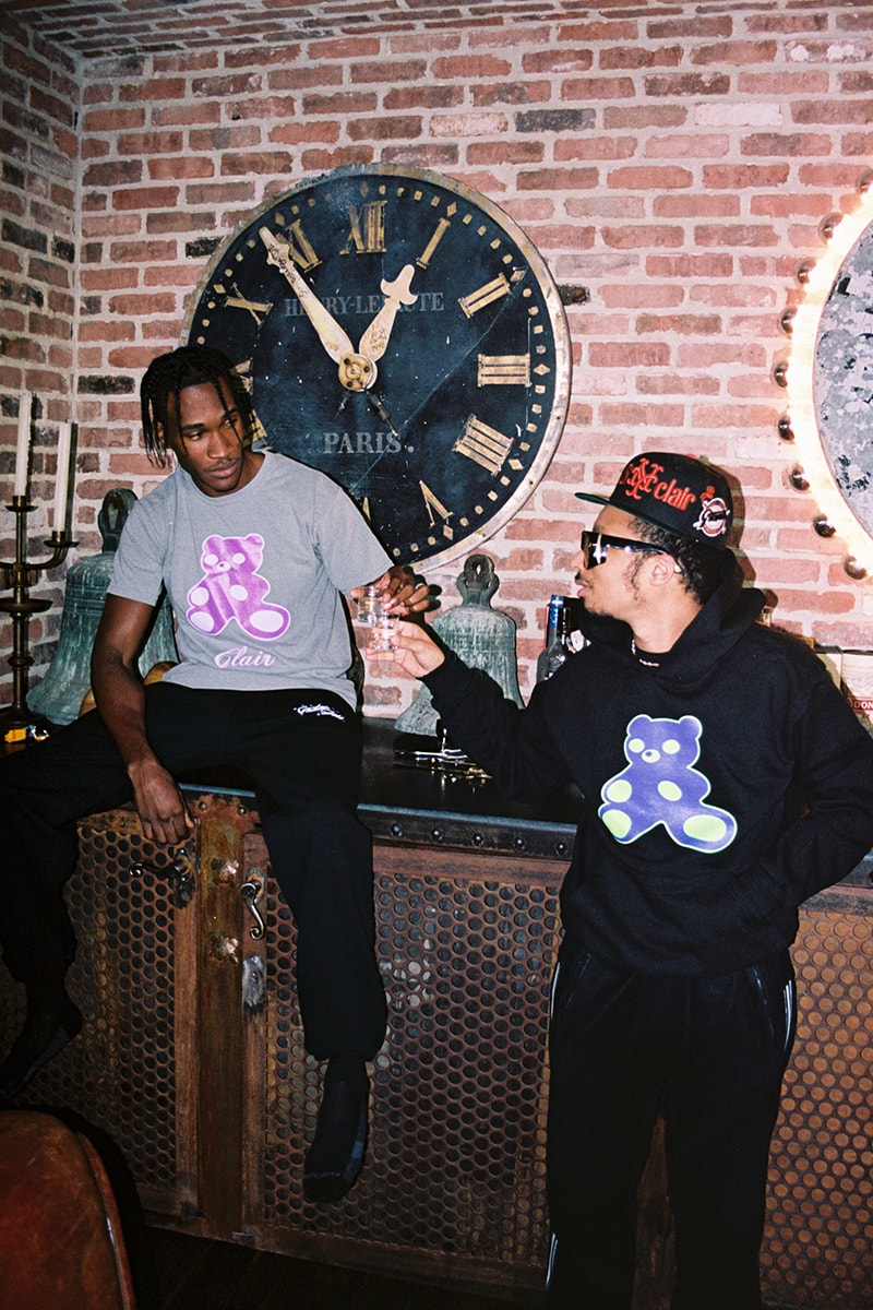 Sinclair Global Clair Bear Gala Collection Release Info Date Buy Price Lookbook Andrew Brooks hoodie T shirt Sweater Lighter Mask Ashtray