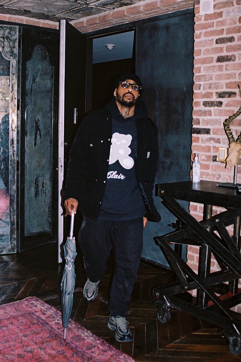 Sinclair Global Clair Bear Gala Collection Release Info Date Buy Price Lookbook Andrew Brooks hoodie T shirt Sweater Lighter Mask Ashtray