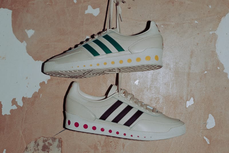 cream adidas trainers