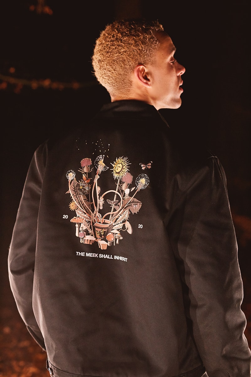 size 20th anniversary collaboration dickies life the meek shall inherit nature workwear release information buy cop purchase
