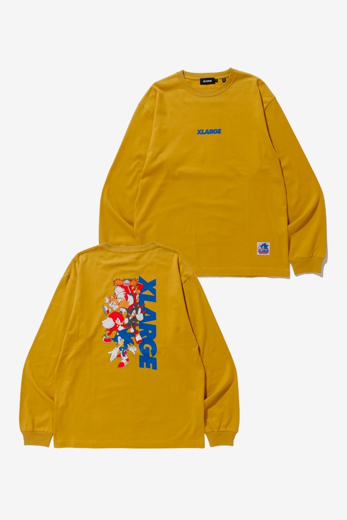 Sonic The Hedgehog XLARGE 30th anniversary Collaboration release Info