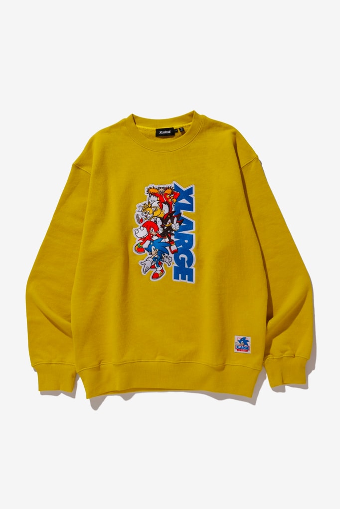 Sonic The Hedgehog XLARGE 30th anniversary Collaboration release Info