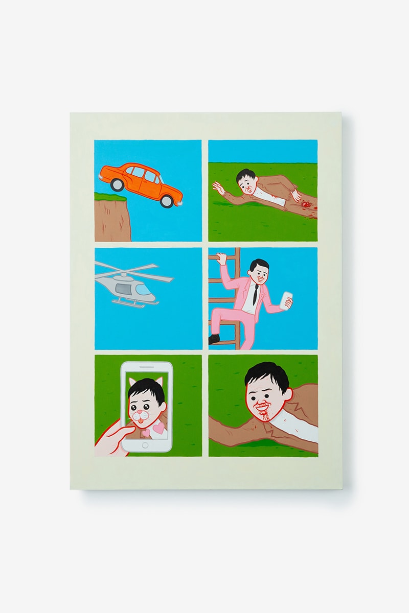 Sothebys Joan Cornellà My Life Is Pointless Exhibition Hong Kong 2020 Contemporary Showcase  arr allrightsreserved