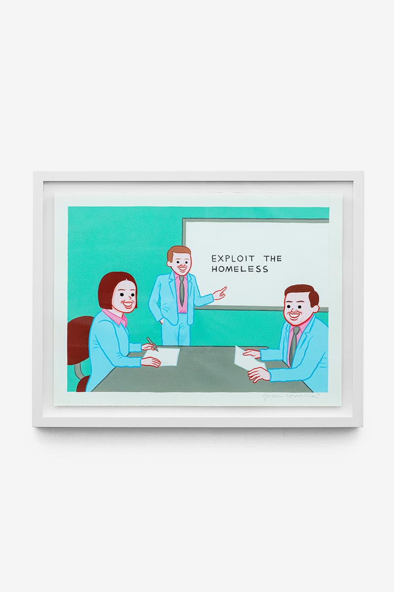 Sothebys Joan Cornellà My Life Is Pointless Exhibition Hong Kong 2020 Contemporary Showcase arr allrightsreserved