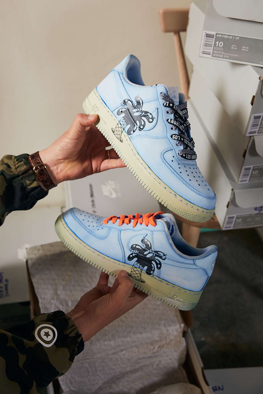 sole mates steven harrington nike air force 1 low high mid interview conversation q and a artist hypebeast official release date info photos price store list buying guide