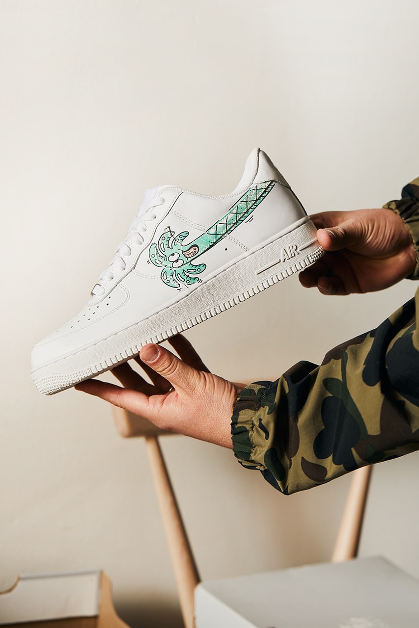 Sole Steven the Nike Air Force 1 |