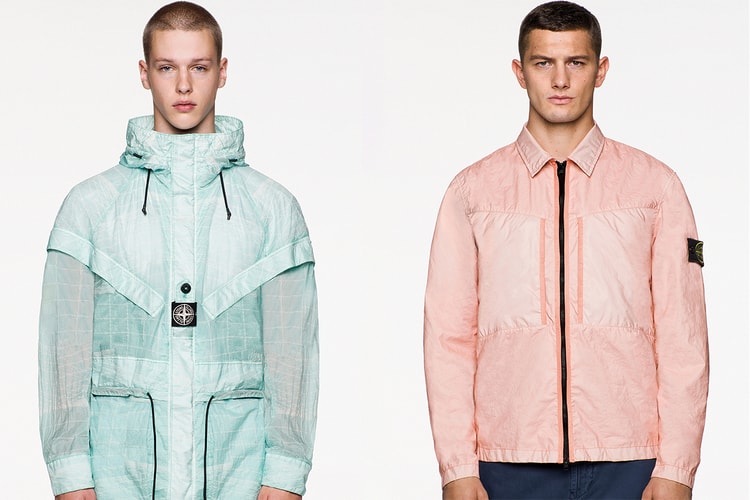 Stone Island Previews Brightly-Colored and Technical SS21 Outerwear