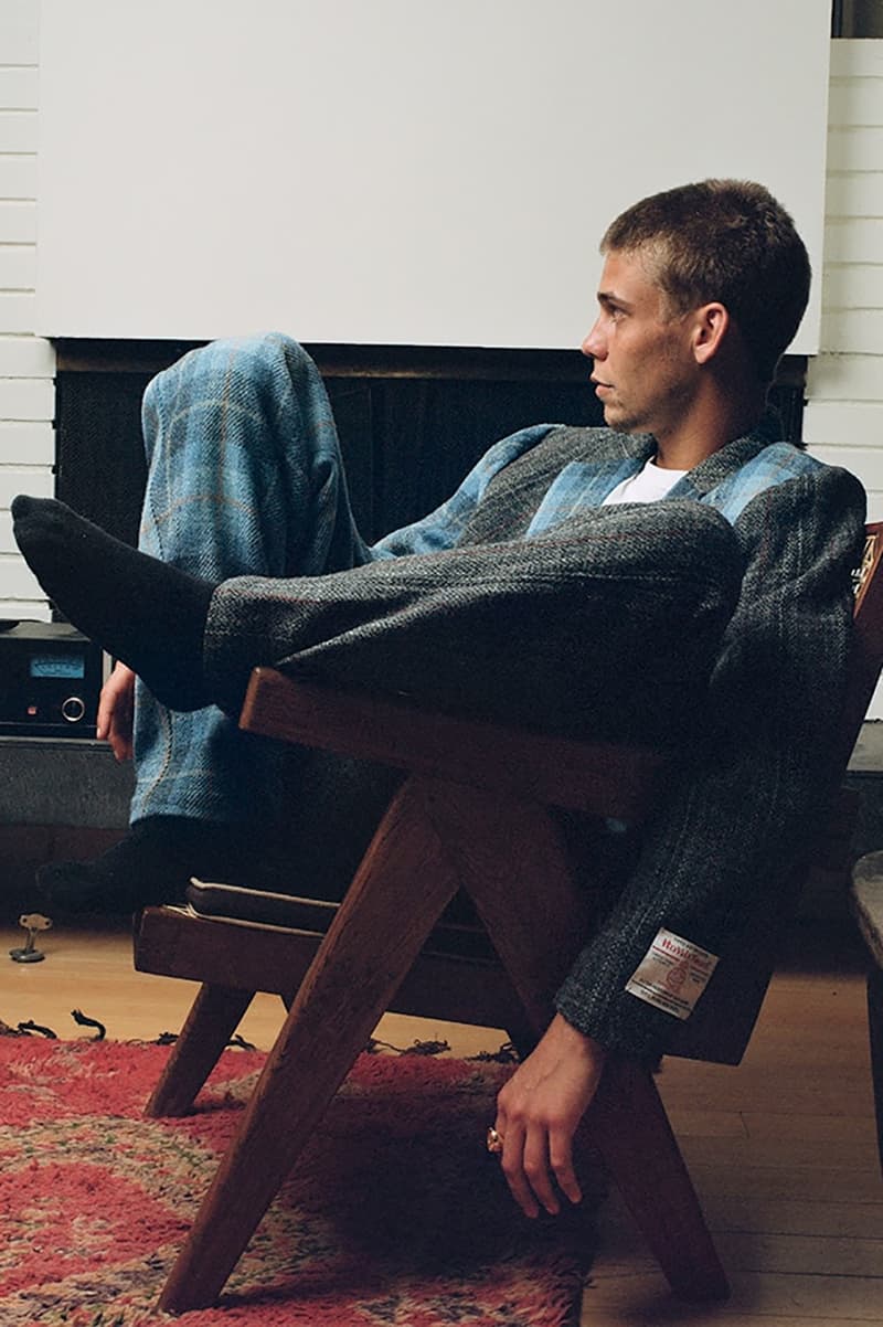 Stüssy harris tweed holiday 2020 collection new era cap beach pant sport coat release info photos buying guide
