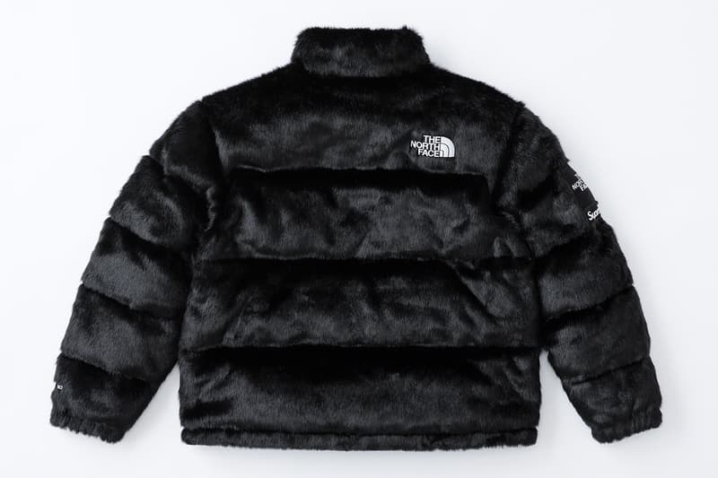 Supreme The North Face FW20 Faux Fur Collection Release Info Nuptse Jacket Backpack Waist Bag