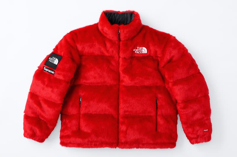 Supreme The North Face FW20 Faux Fur Collection Release Info Nuptse Jacket Backpack Waist Bag