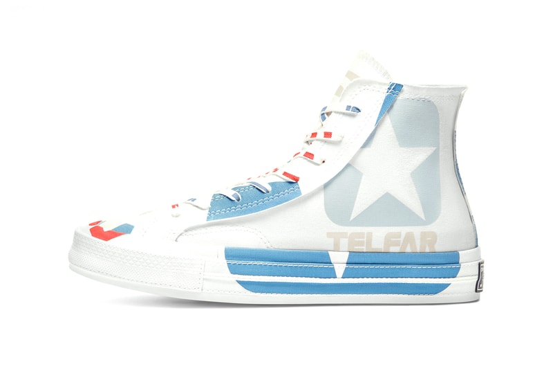 telfar converse chuck 70 169068C 169066C black white white blue orange release date info photos pricing store list telfar clemens paris fashion week