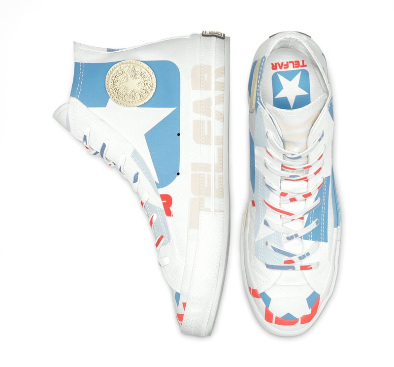 telfar converse chuck 70 169068C 169066C black white white blue orange release date info photos pricing store list telfar clemens paris fashion week