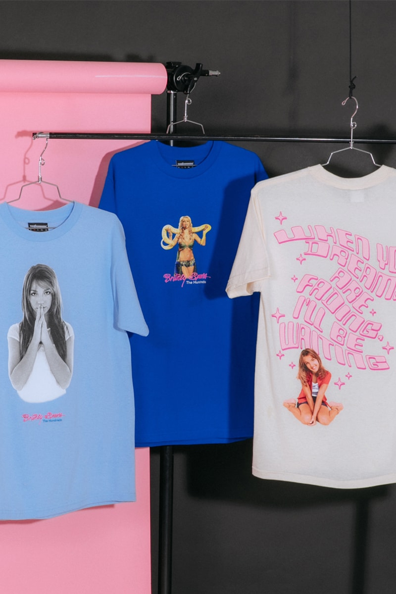 Britney Spears The Hundreds 90s Collaboration Princess of Pop Streetwear Music popstar Los Angeles 